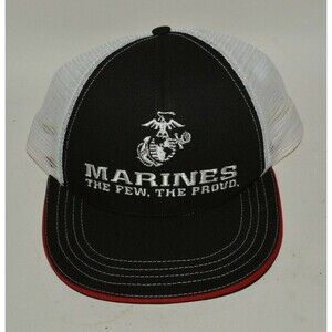 Nice MINT Unused Mesh Snapback MARINES The Few The Proud Ball Cap Hat